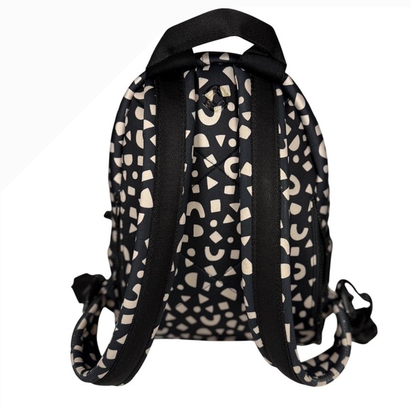 DAGNE DOVER Dagne Dakota Backpack Limited-Edition Block Party Print, Black/Cream main image 7